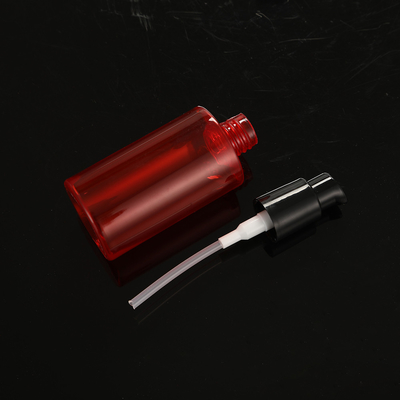 47 mm diameter lichtgewicht PET plastic cosmetische fles met superieure zijde-schermdruk