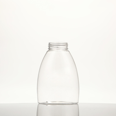 Biologisch afbreekbare ronde PET-fles met teller voor duurzame verpakkingen voor huidverzorging