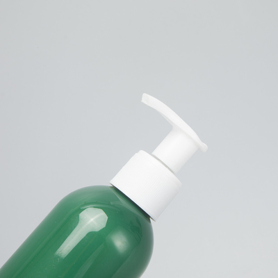 Recyclebare rondroze fles voor cosmetische producten met schroefdeksel