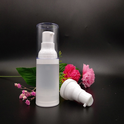 47 mm recyclebare PET pompfles met cosmetische lotion vloeistof dispenser kaliber 24 mm