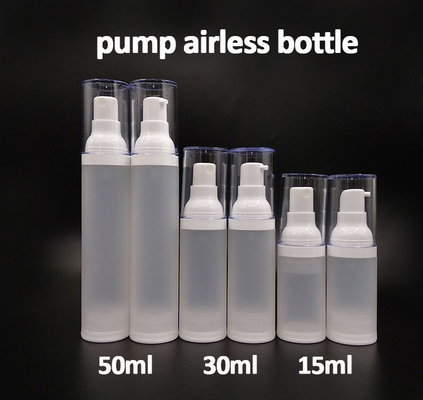 47 mm recyclebare PET pompfles met cosmetische lotion vloeistof dispenser kaliber 24 mm