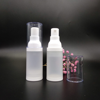 47 mm recyclebare PET pompfles met cosmetische lotion vloeistof dispenser kaliber 24 mm
