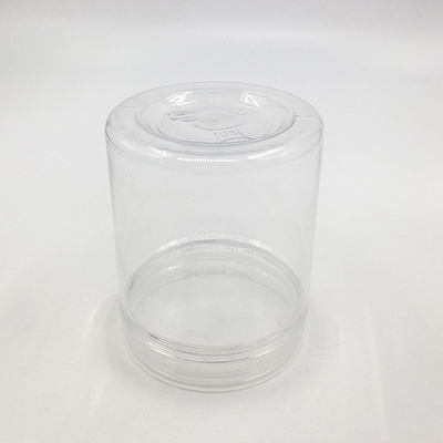 Aanpasbare doorzichtige plastic schroeftoppotten