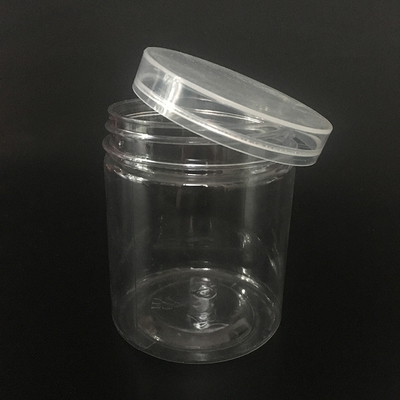 Aanpasbare doorzichtige plastic schroeftoppotten
