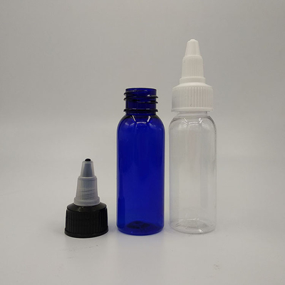 Op maat gemaakte plastic vloeibare flessen met schroeftop met applicatoren