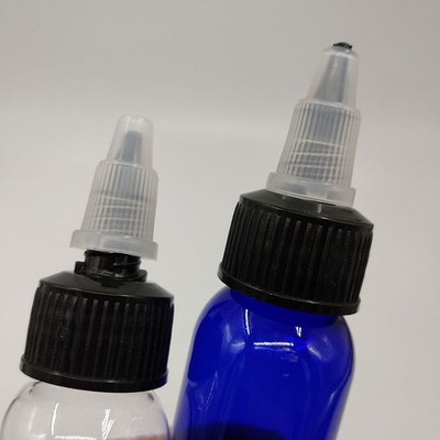 100 ml plastic schroeftoppotten met aanpasbaar etiket en afdichtingstype
