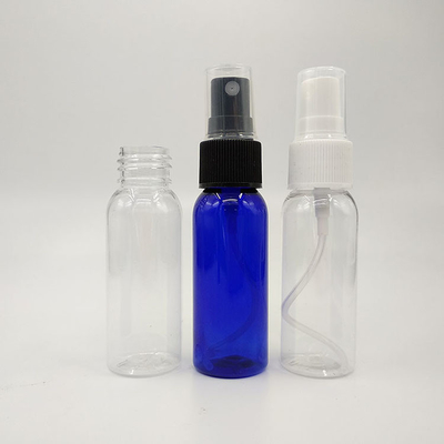 47 mm ronde PET-fles met pomp dispenser schroefdop voor cosmetische vloeistoffen