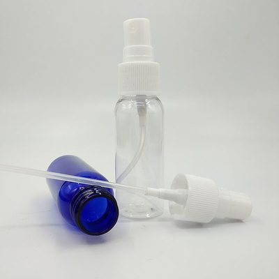 47 mm ronde PET-fles met pomp dispenser schroefdop voor cosmetische vloeistoffen