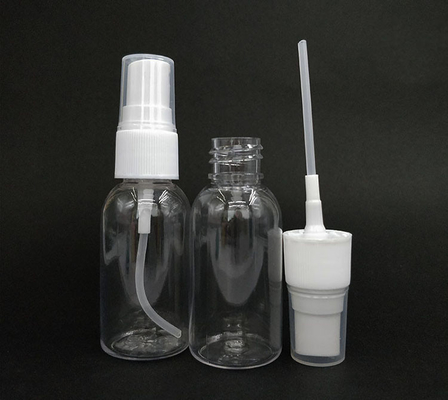 50 ml heldere PET-sproeibottel met klassiek ontwerp