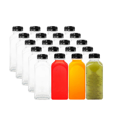 Aanpasbare melk thee flessen PET-materialen Veilig Duurzaam Perfect voor Juice Bars feesten
