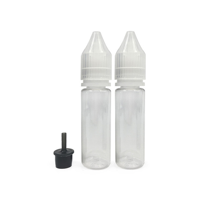 18 mm nek schroef dop plastic kindermogelijke flessen voor E vloeistof