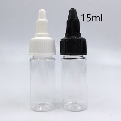 Op maat gemaakte 30 ml-100 ml plastic schroeftoppotten met etiketpaneel
