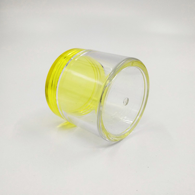 Gepersonaliseerde 30 ml gladde plastic cosmetische pot met aangepast logo
