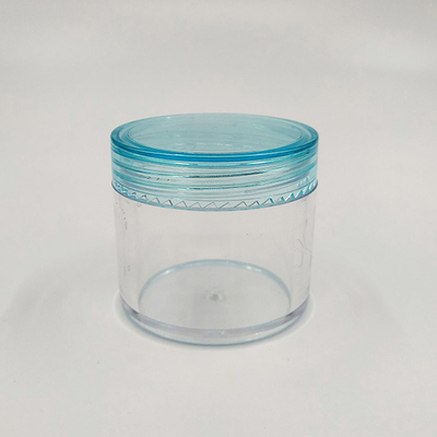 Gepersonaliseerde 30 ml gladde plastic cosmetische pot met aangepast logo