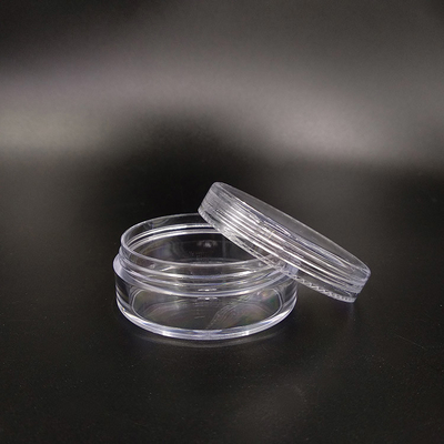 Gepersonaliseerde 30 ml gladde plastic cosmetische pot met aangepast logo