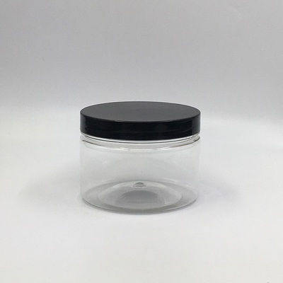 Aanpasbare heldere plastic potten met aluminium deksels voor 2-8 oz capaciteit