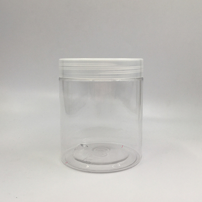 Op maat gemaakte transparante plastic potten met logo en folie