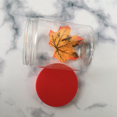 Duidelijke plastic ronde potten met deksels 2oz 3oz 4oz 5oz