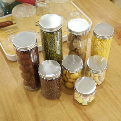 Plastic potten met een diameter van 85 mm voor veelzijdige opslag