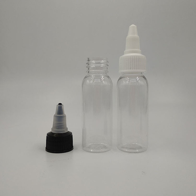 Op maat gemaakte afdichting Plastic schroef bovenkant flessen Capaciteit 15ml 30ml 50ml 70ml 80ml 100ml