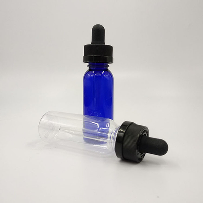 10 ml-120 ml plastic dropper flessen met glad oppervlak en schroefdoppen