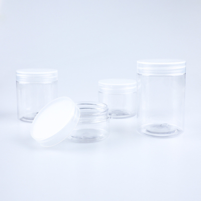 Op maat gemaakte heldere plastic cosmetische containers met optionele logo