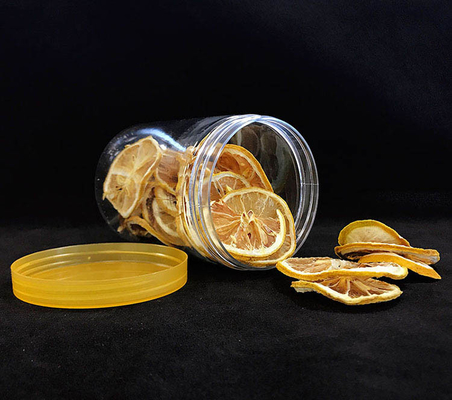 Op maat gemaakte plastic potten met plastic / aluminium deksels voor voedselpoeder