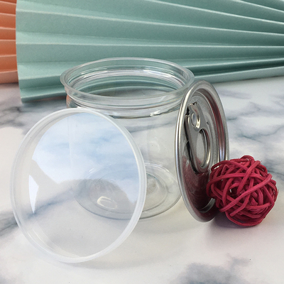 Doorzichtige plastic potten met aanpasbare deksels
