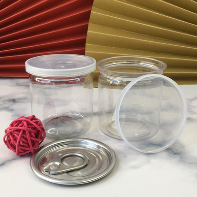 Gemakkelijke opslag van honing Brede plastic potten met deksels en PET-flessen Aluminium kap