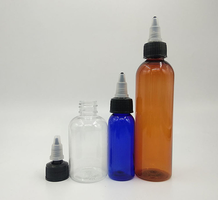 Op maat gedrukte plastic dropperfles met schroefdop voor vloeistof