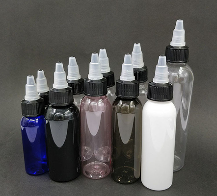 Op maat gedrukte plastic dropperfles met schroefdop voor vloeistof