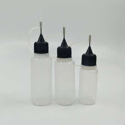 Custom logo 15 ml dropper fles Plastic voor nauwkeurige vloeistof dispenseren in helder en zwart