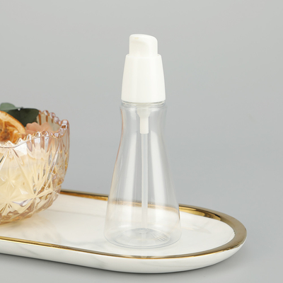 Schermdruk PET-pompfles met pompkap voor langdurig en lekkagebestendige afdichting