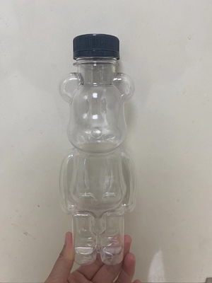 Dubbele wand vierkant ronde herbruikbare bubbel thee flessen met handvat