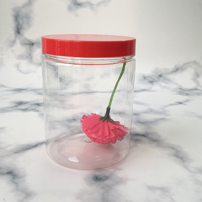 Meerdere grootte helder cosmetisch plastic potje voor gezichtscrème