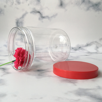 Meerdere grootte helder cosmetisch plastic potje voor gezichtscrème