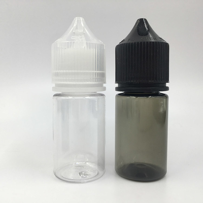 Kinderwaardig Ronde 30 ml E Vloeibare Fles met Schroefdeksel in Custom Printing