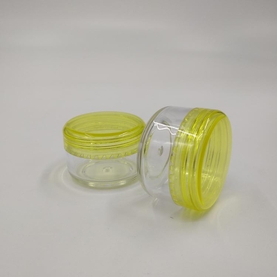 Gepersonaliseerd logo Plastic beauty jar Gesloten met aluminium folie pak