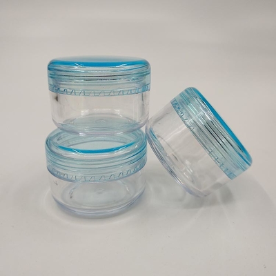Gepersonaliseerd logo Plastic beauty jar Gesloten met aluminium folie pak