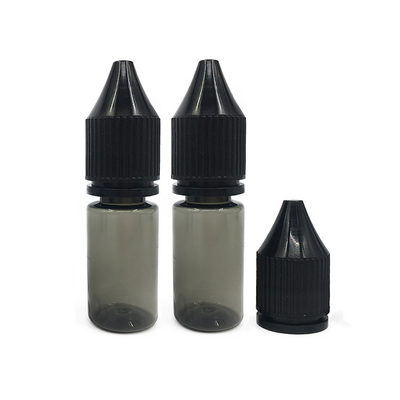 Gepersonaliseerd logo gedrukt doorzichtige PET-plastic flessen voor E Liquid