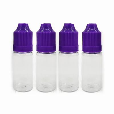 15 ml capaciteit aangepaste E vloeistoffffles voor rond ontwerp en logo