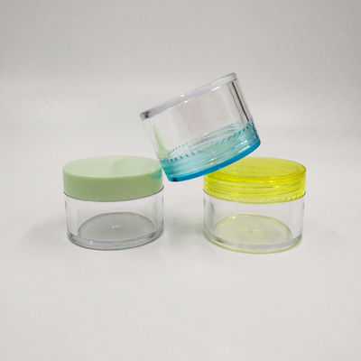 Glanzige plastic cosmetische container op maat voor luxe cosmetica