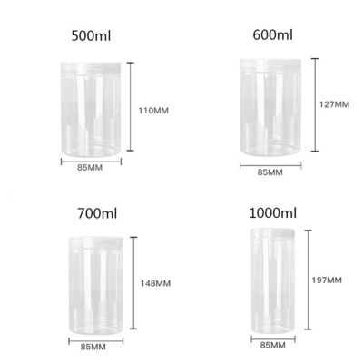 Op maat gemaakte schoonheidsopslagvat voor verschillende capaciteiten 10 ml 15 ml 30 ml 60 ml 80 ml 100 ml 120 ml 150 ml