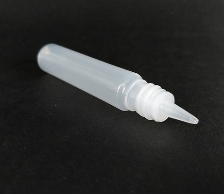 Transparante, op maat gemaakte PET-ronde plastic E-vloeistoffffles