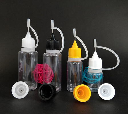 30 ml heldere PET E vloeibare glasflessen met capaciteitslijnen