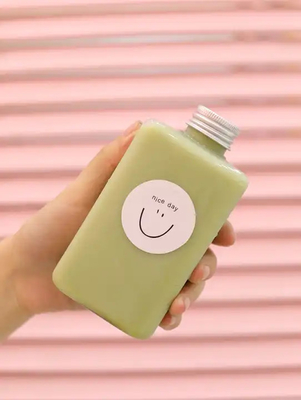 Dubbel geïsoleerde melk thee flessen 250 ml met handvat