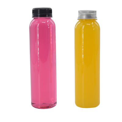 Lekbestendige 350 ml plastic bubbel thee flessen met schroef op het deksel