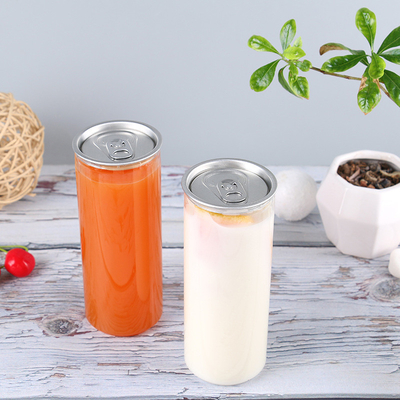 Lekbestendige 350 ml plastic bubbel thee flessen met schroef op het deksel