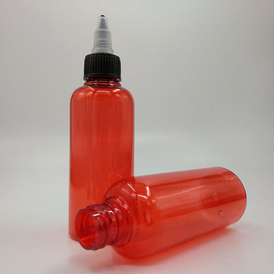 Op maat gemaakte etiketten Plastic schroeftop containers 15ml 30ml 50ml 70ml 80ml 100ml Voor cosmetische verpakkingen