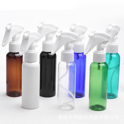 Aanpasbare roze heldere plastic fles / PET-fles met pompactie voor cosmetische dispensering